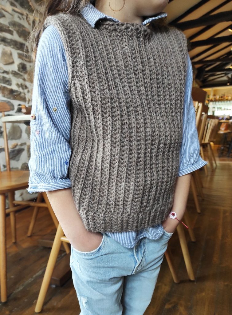 crochet vest for girls