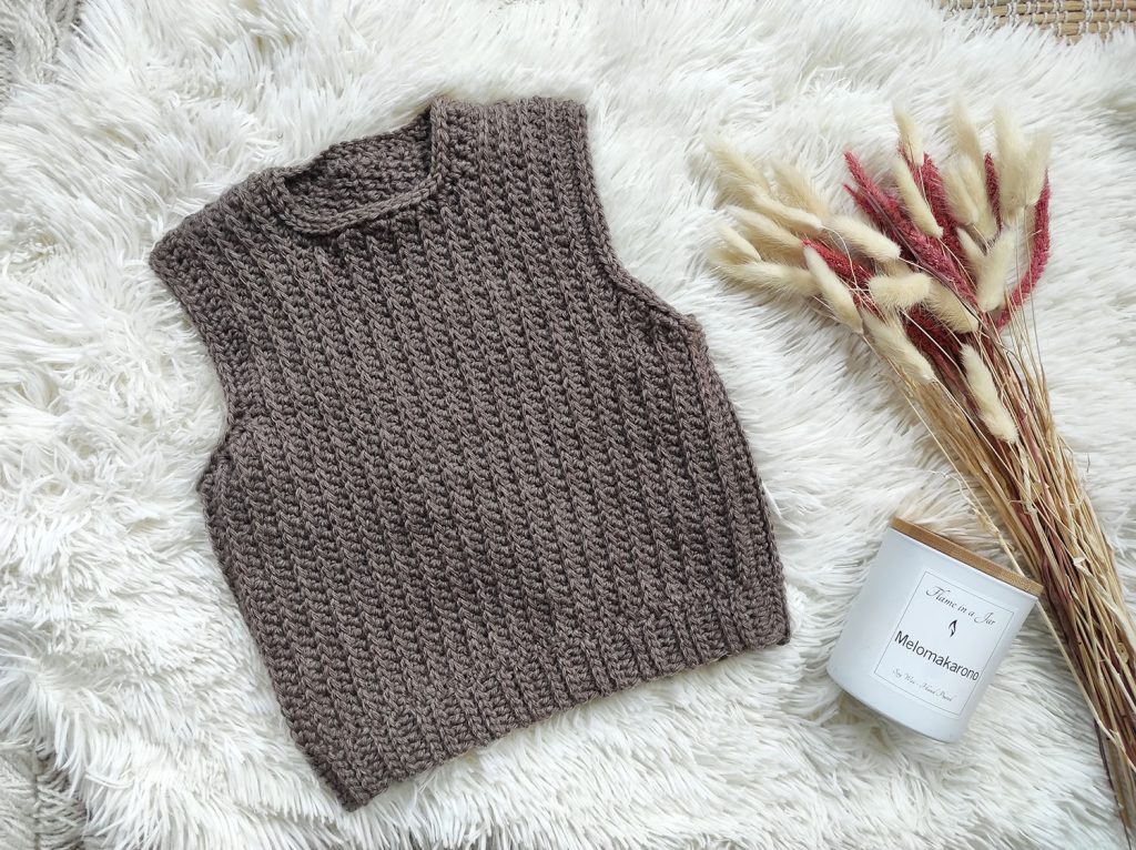 Free crochet vest pattern