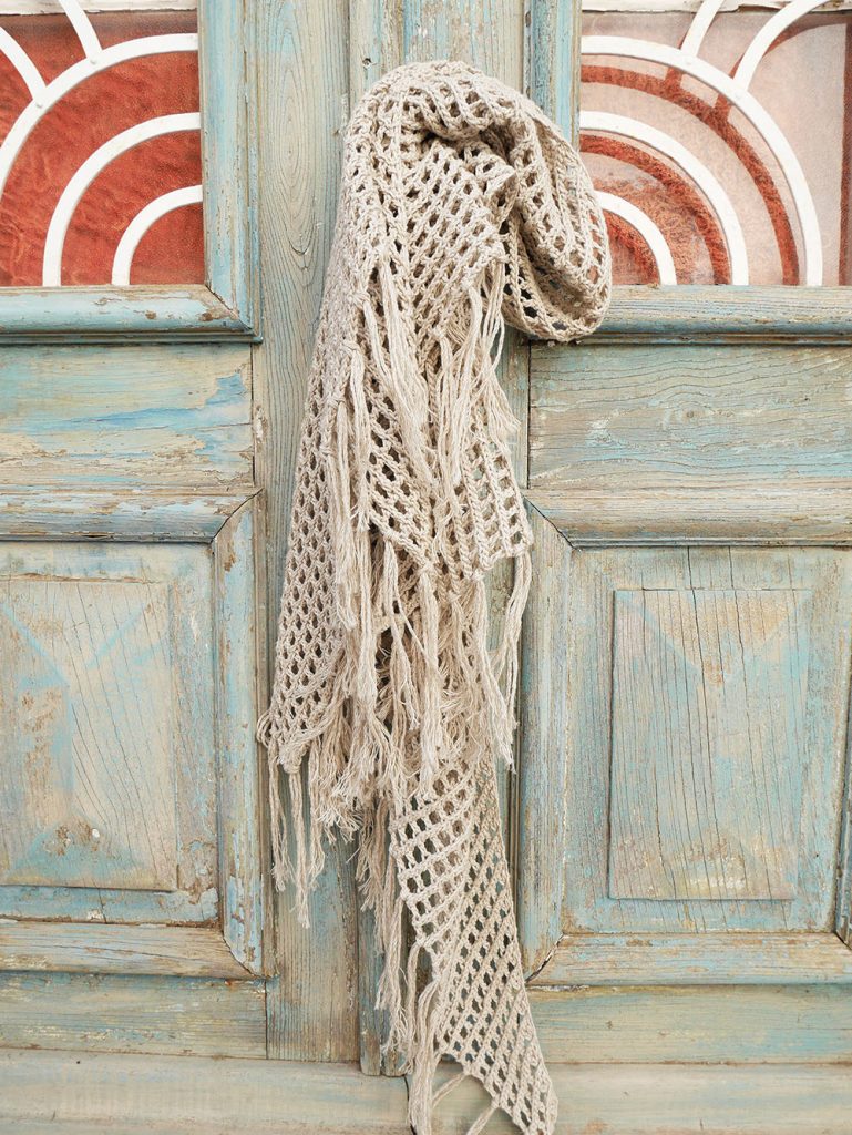 crochet summer shawl